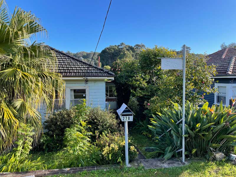 Outdoor property maintenance before